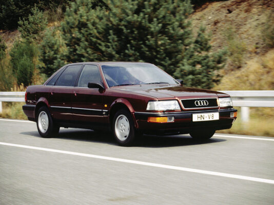 Audi V8 D11 (1988-1994) – caja de fusibles