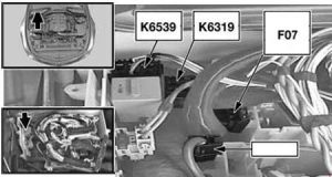 Panel de fusibles del compartimento del motor específico para el motor N52.