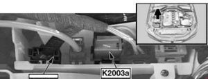 Relé principal DDE (K2003a) para motores M57, M57 TUTOP, M47 TU2.