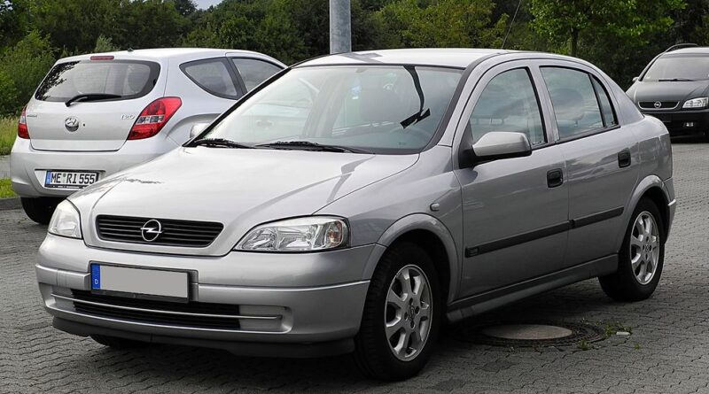 Opel Astra G (1998-2008) – caja de fusibles
