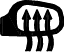 Diagrama de fusible para espejo calefactado bajo el salpicadero.