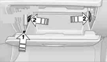 Diagrama de fusibles BMW Serie 1 (2004-2013) mostrando la ubicación de la caja.