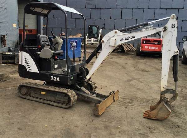 Bobcat 324 (miniexcavadora) – caja de fusibles