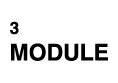 Diagrama de fusibles para el módulo 3 del sistema eléctrico del coche.