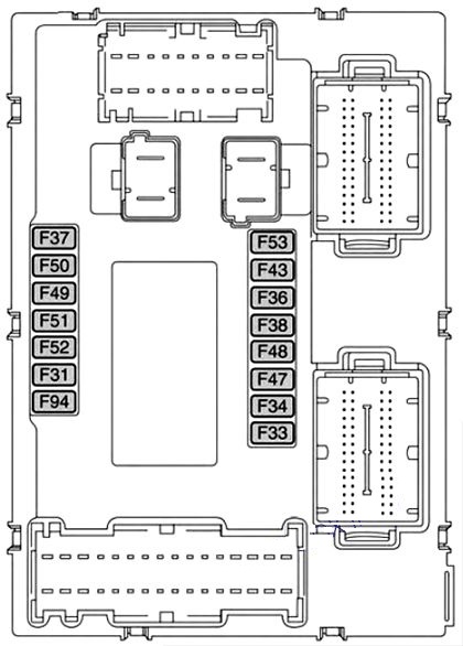 Fusible ATO adicional en la cabina del Jeep Compass MP/552.