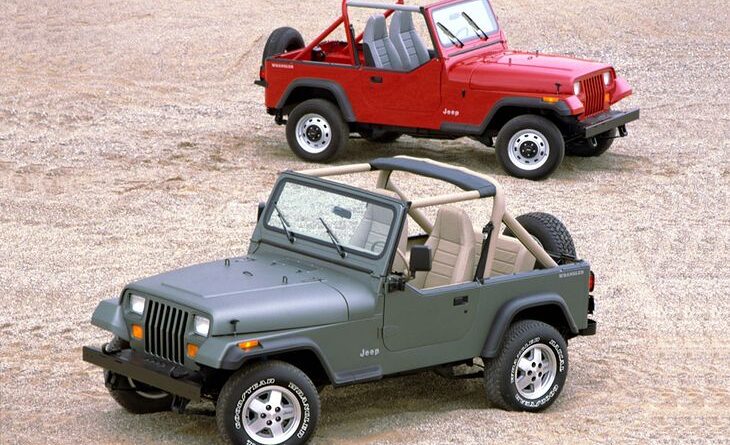 Jeep Wrangler YJ (1987-1995) – caja de fusibles