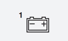 Caja de fusibles y relé de PCB en el compartimento del motor.