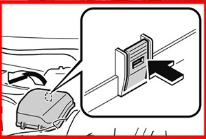 Caja de fusibles del compartimento del motor, a la izquierda del vehículo.