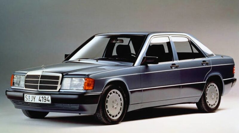 Mercedes--Benz 190E (1990) – caja de fusibles