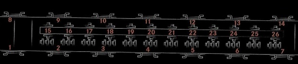 Diagrama de relés del Mercedes-Benz Sprinter, mostrando su disposición y función.