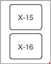 Esquema de relés del compartimento del motor, incluyendo el interruptor de la puerta.