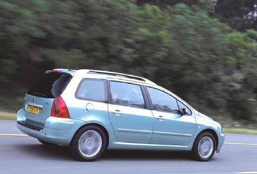 Peugeot 307 Break (2001-2008) – caja de fusibles