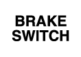 Diagrama de fusibles para el interruptor de freno del vehículo.