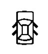 Ubicación de fusibles para conexiones de audio y advertencia en Master III.