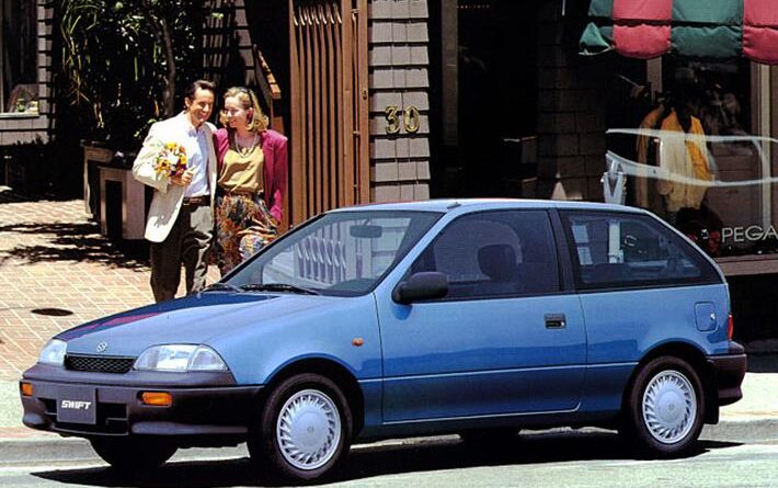 Suzuki Cultus a Swift (1989-1994) – caja de fusibles