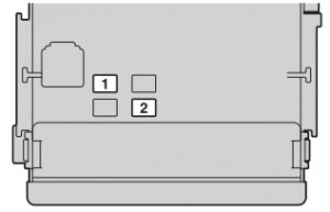 Diagrama de fusibles tipo B del habitáculo, ilustrando el sistema de gestión de energía.
