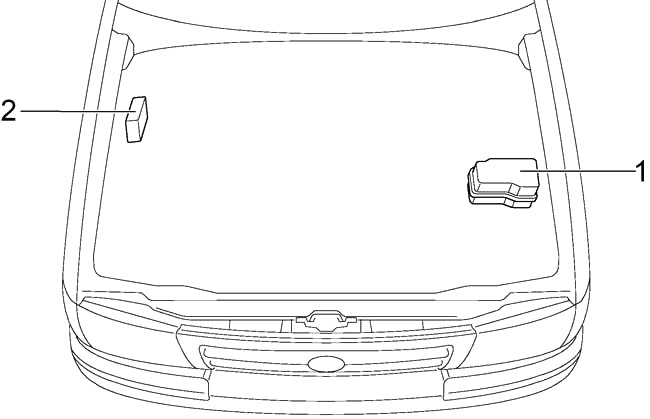 Vista del motor, mostrando la parte trasera del compartimento.