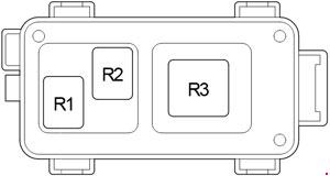 Caja de relés Tipo B para el sistema antibloqueo VSC2 / ABS2.