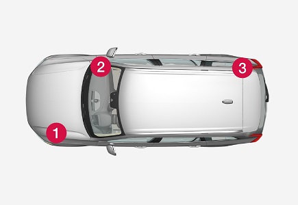 Volvo XC90 Twin Engine (2020) – caja de fusibles